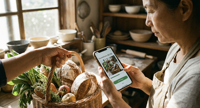 使用田口袋的商家